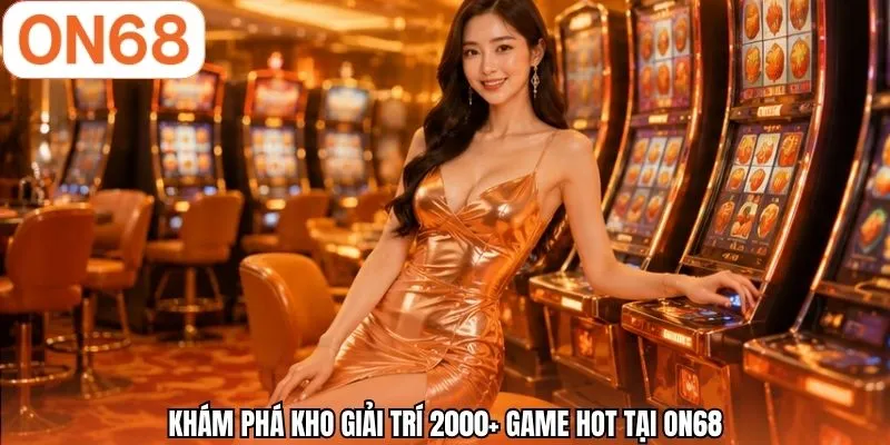 Khám phá kho giải trí 2000+ game hot tại ON68