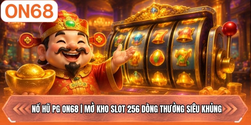Nổ Hũ PG ON68 | Mở Kho Slot 256 Dòng Thưởng Siêu Khủng