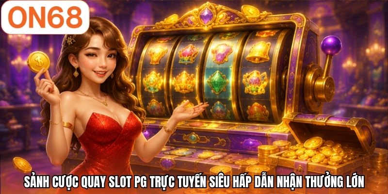 Sảnh cược quay slot PG trực tuyến siêu hấp dẫn nhận thưởng lớn